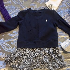 Navy Blue Kids Shirt by [Brand]